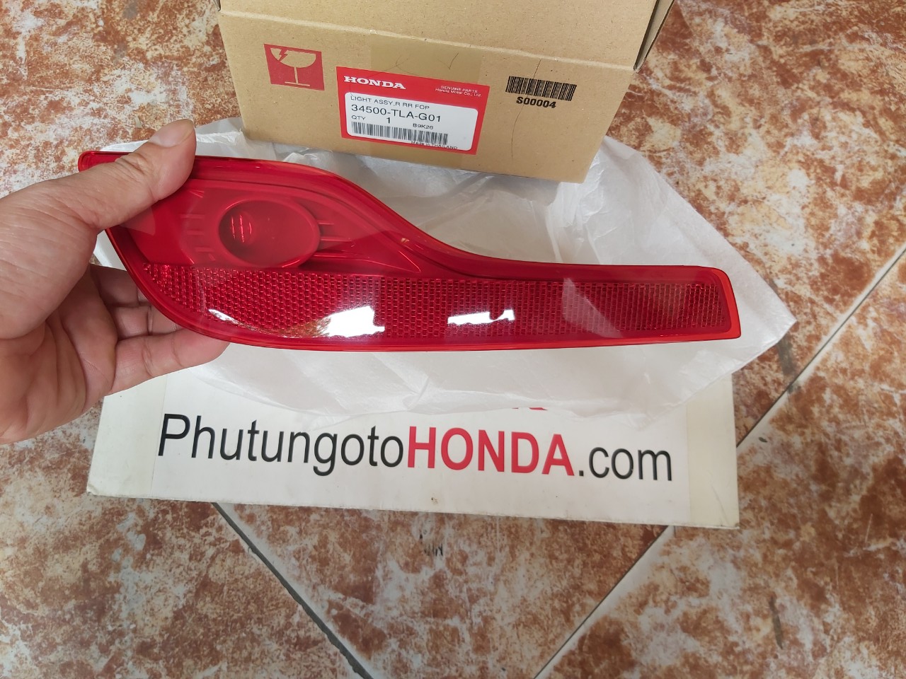  Đèn ba đờ sốc sau xe honda CIVIC 2018 